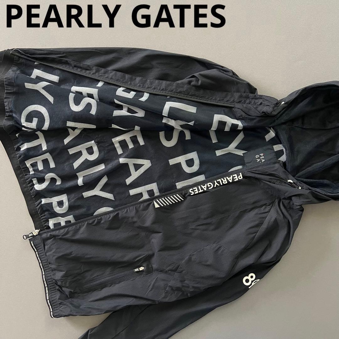 PEARLY GATES パーリーゲイツ　ナイロンジャケット 総柄　レディース