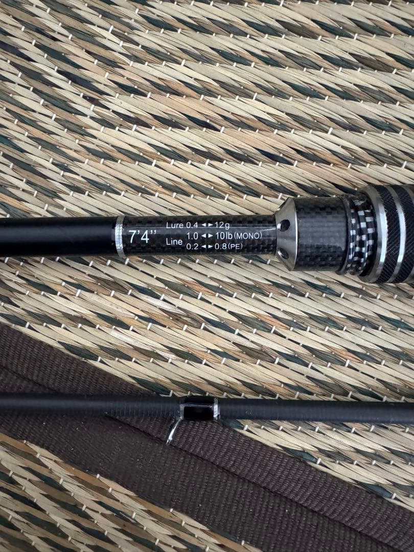 ロッド XESTA LIGHT GAME & BLACK STAR S74-S