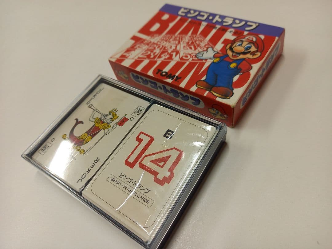 【奇跡の一品シリーズ11】新品未使用 帯付 極希 マリオ ビンゴトランプ 完品