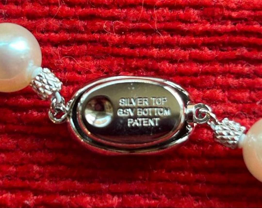 花珠高級本真珠パールネックレスとピアスセット