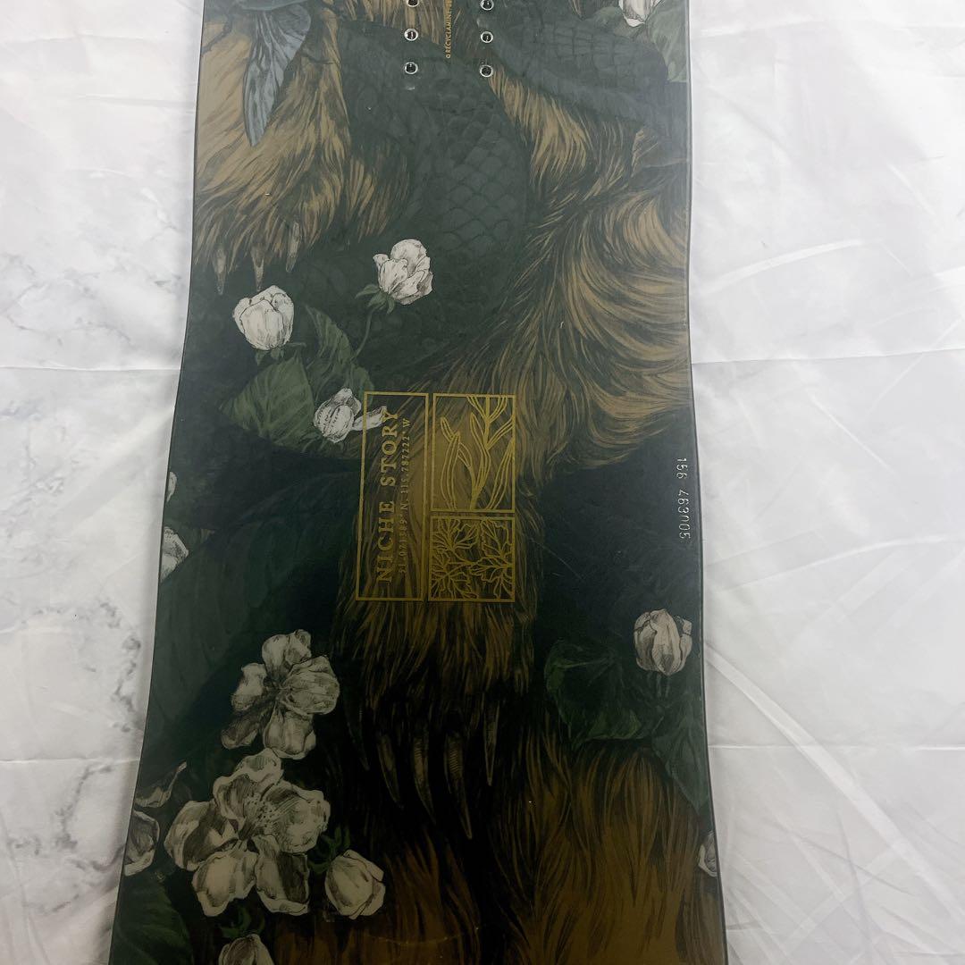 24-25 niche STORY 156 パウダーボード スノーボード スノボ