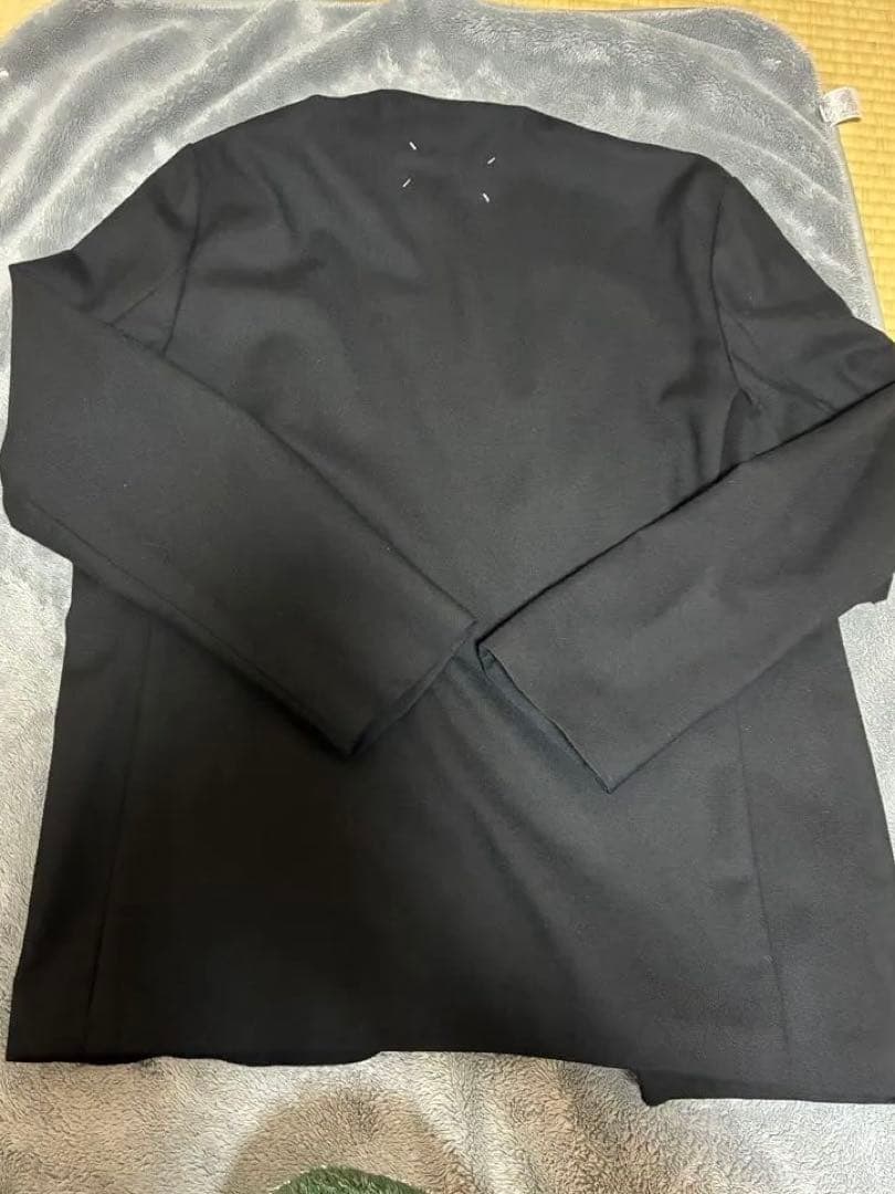 メゾンマルジェラ カラーレスジャケット ブラック