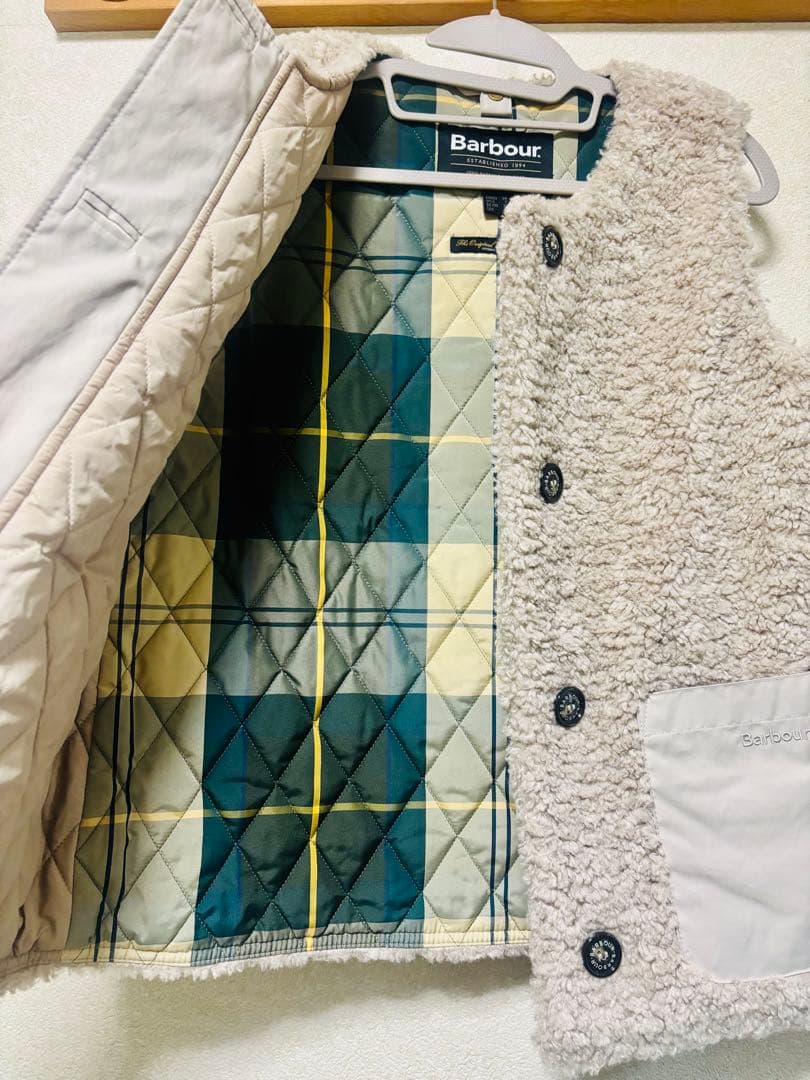 Barbour/バブアー　ボアベスト　別注kintra liner