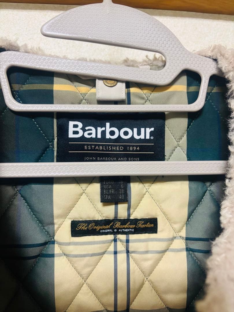 Barbour/バブアー　ボアベスト　別注kintra liner