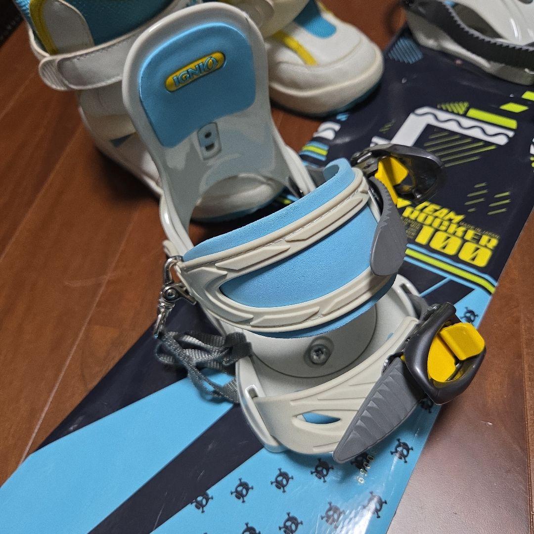 IGNIO スノーボード3点セット　100cm