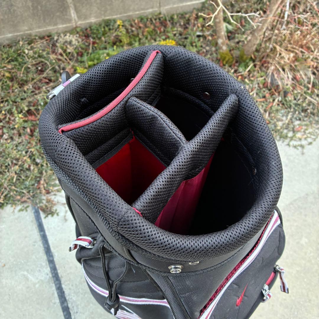 【希少・廃盤】NIKE ナイキ キャディバッグ 4分割 入手困難 ゴルフバッグ