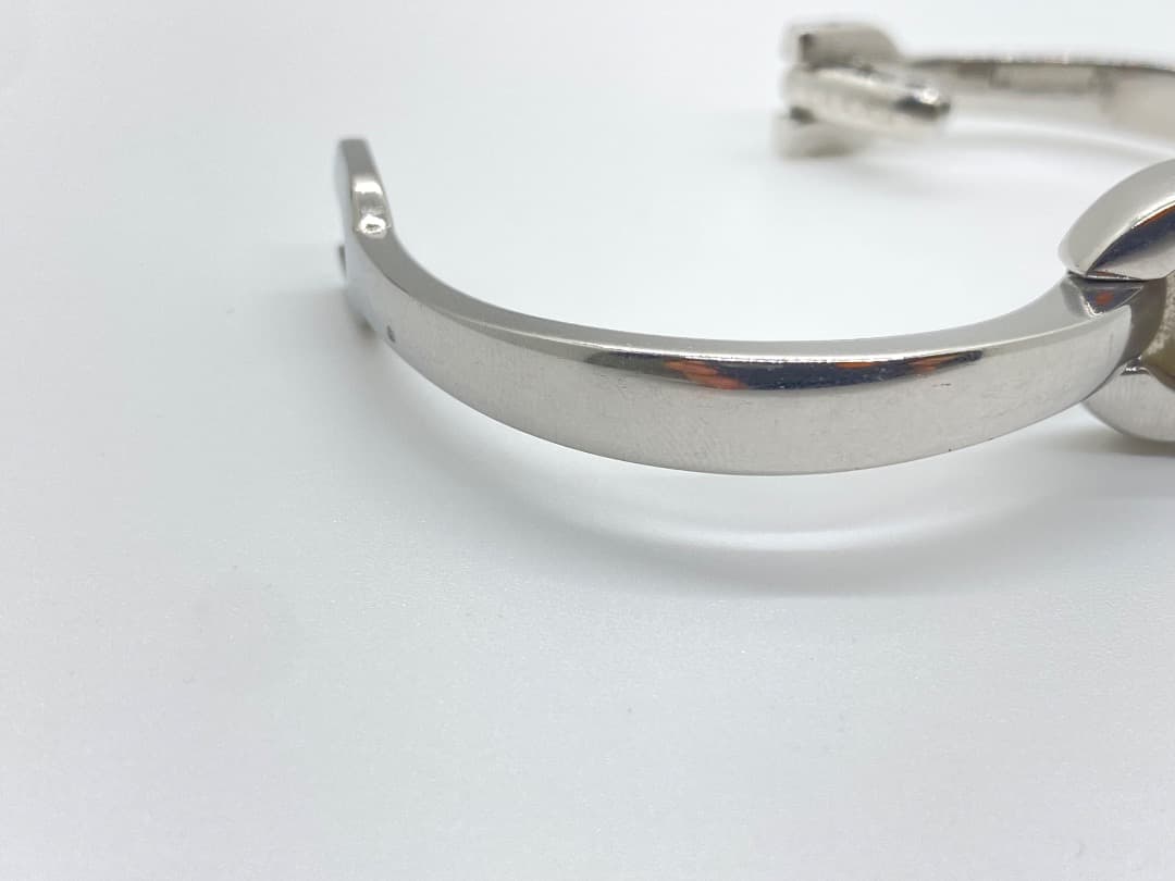 【新品電池】GUCCI グッチ 6800L グレー バングルウォッチ