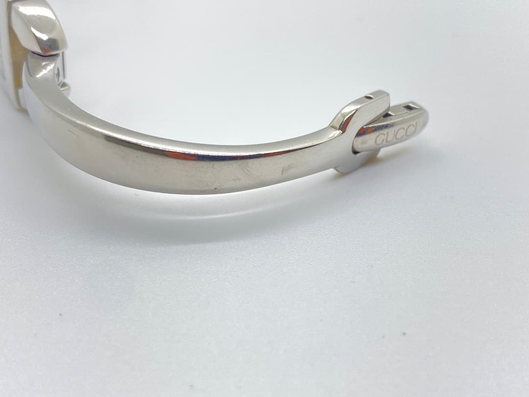 【新品電池】GUCCI グッチ 6800L グレー バングルウォッチ