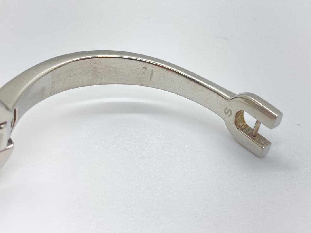 【新品電池】GUCCI グッチ 6800L グレー バングルウォッチ