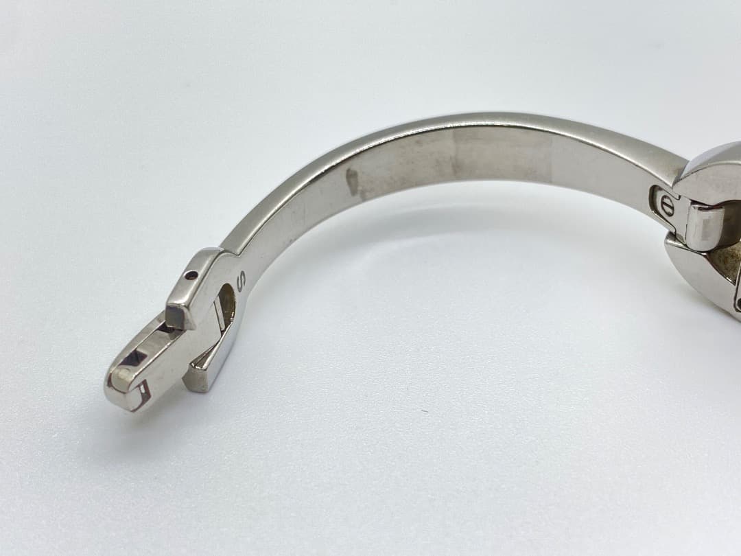 【新品電池】GUCCI グッチ 6800L グレー バングルウォッチ