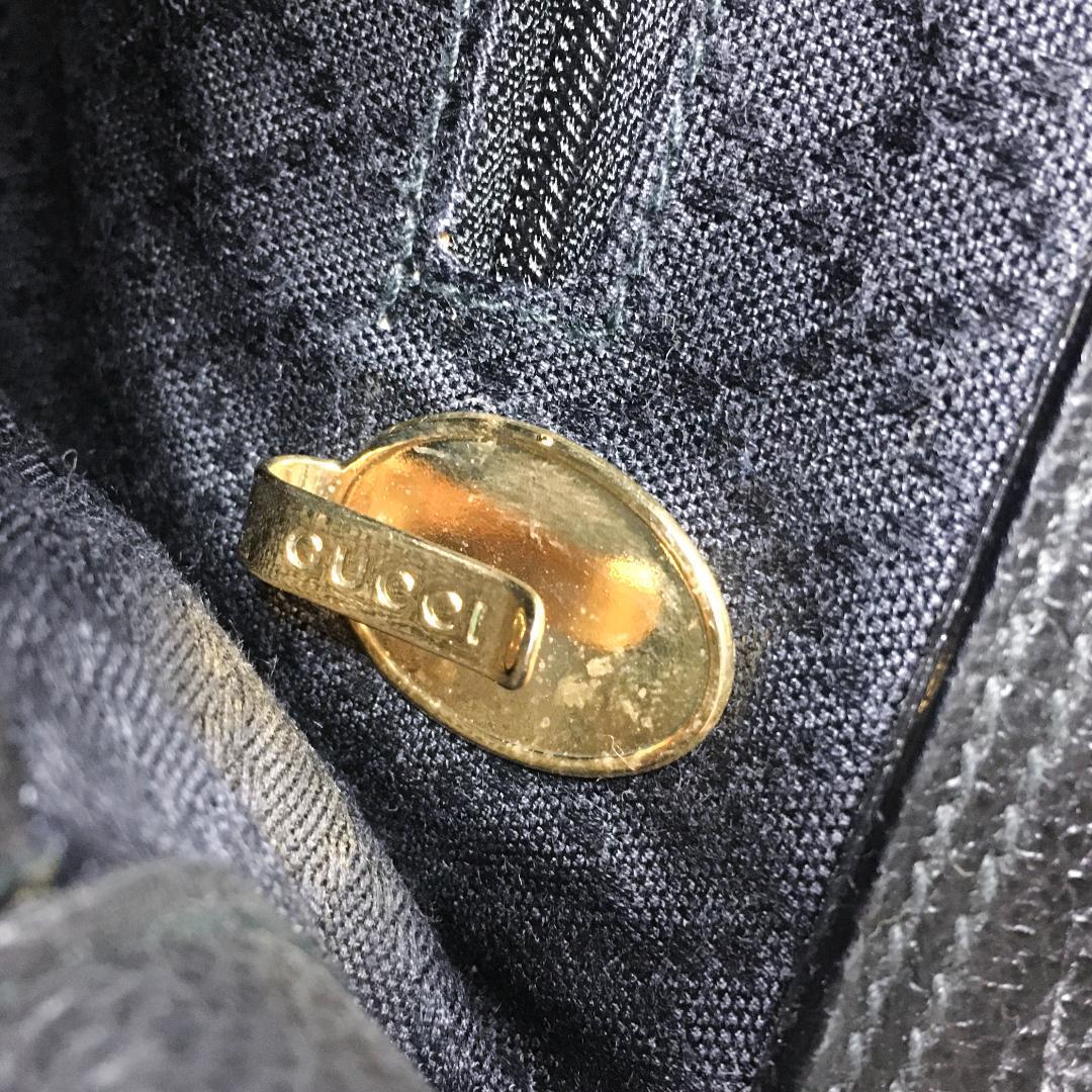 グッチ GUCCI ハンドバッグ バンブー スエード ビジネス バッグ