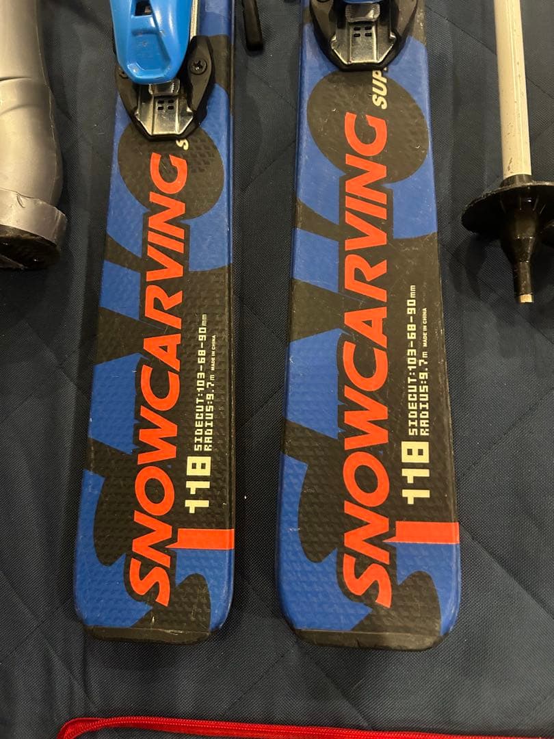 120 130 子供 スキーセット ジュニアスキー carving