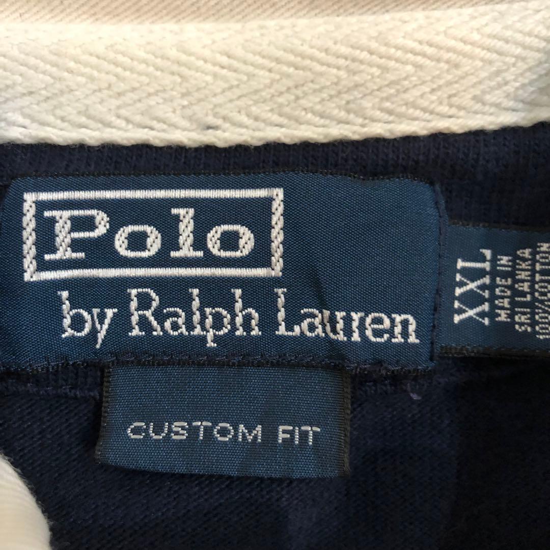 8T7362 POLO by Ralph Lauren ラガーシャツ　古着