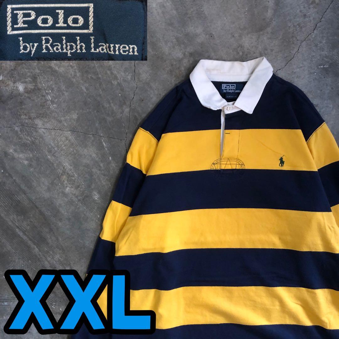 8T7362 POLO by Ralph Lauren ラガーシャツ　古着
