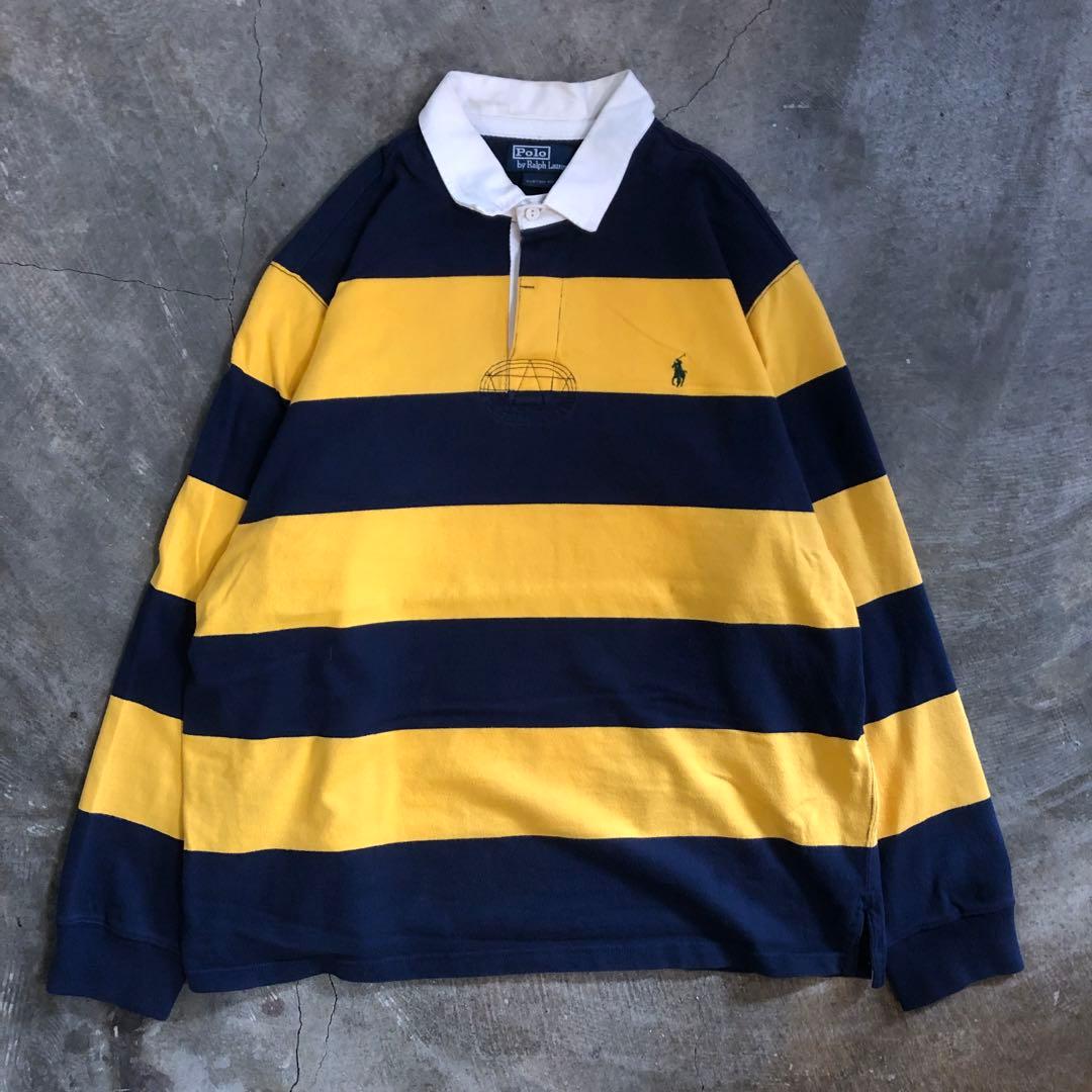 8T7362 POLO by Ralph Lauren ラガーシャツ　古着