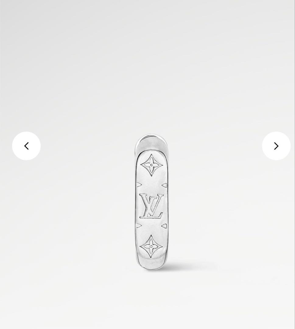Louis Vuitton シルバー ピアス(片耳用) 新品未使用品　正規品