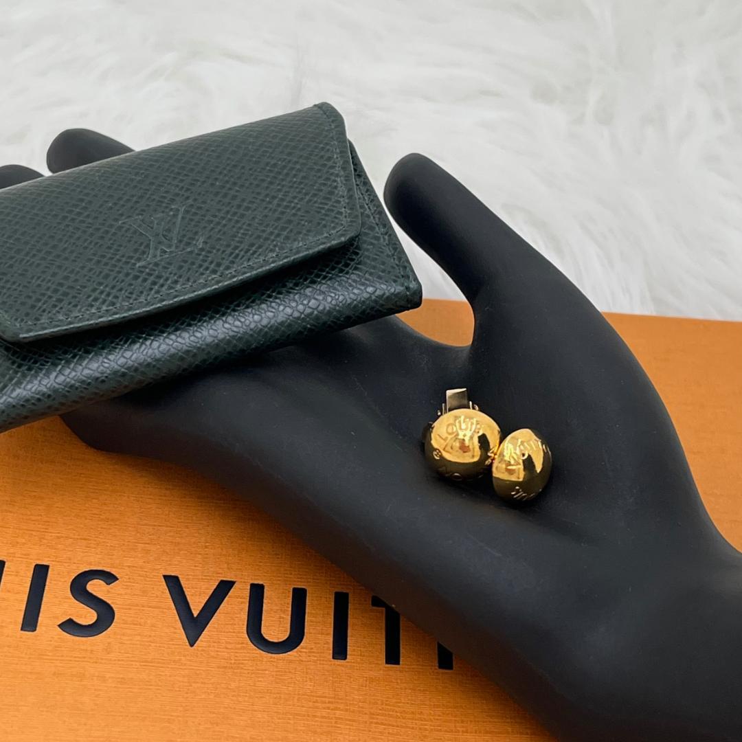 美品✨　ルイヴィトンlouis vuitton カフリンクス　カフス　ケース付き