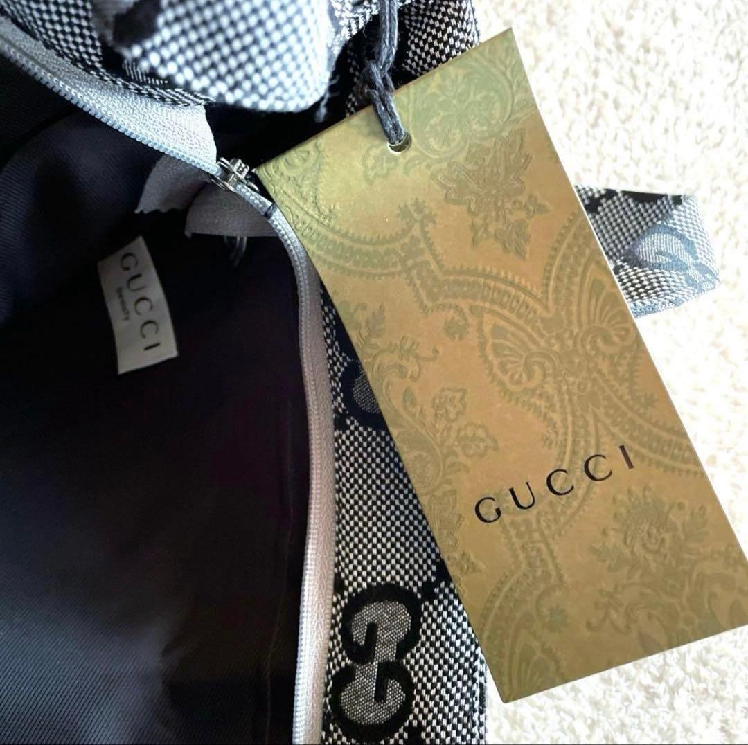 GUCCI ロゴ キャンバストートバッグ ノベルティー