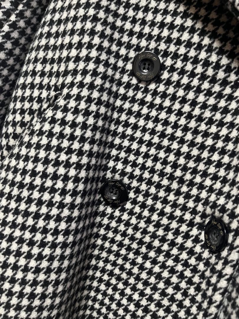 【お値下げ済・美品】Herlipto ウールロングコート 美シルエット 上品