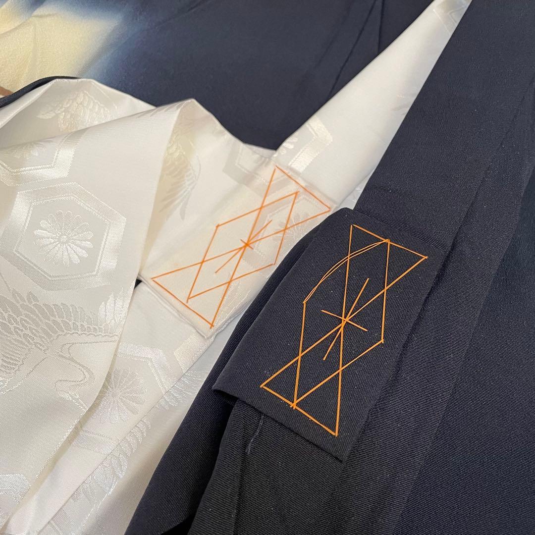 327 お宮参り着物 男の子祝い着産着御祝 着のしめ祝着 七五三 五歳