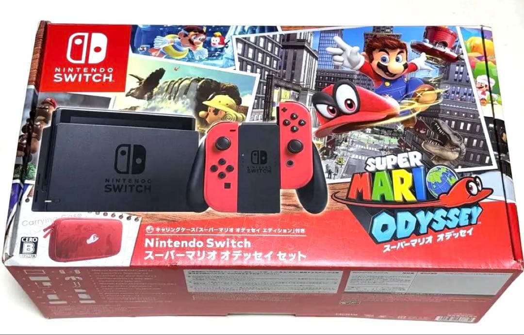 Nintendo Switch スーパーマリオオデッセイセット箱入り