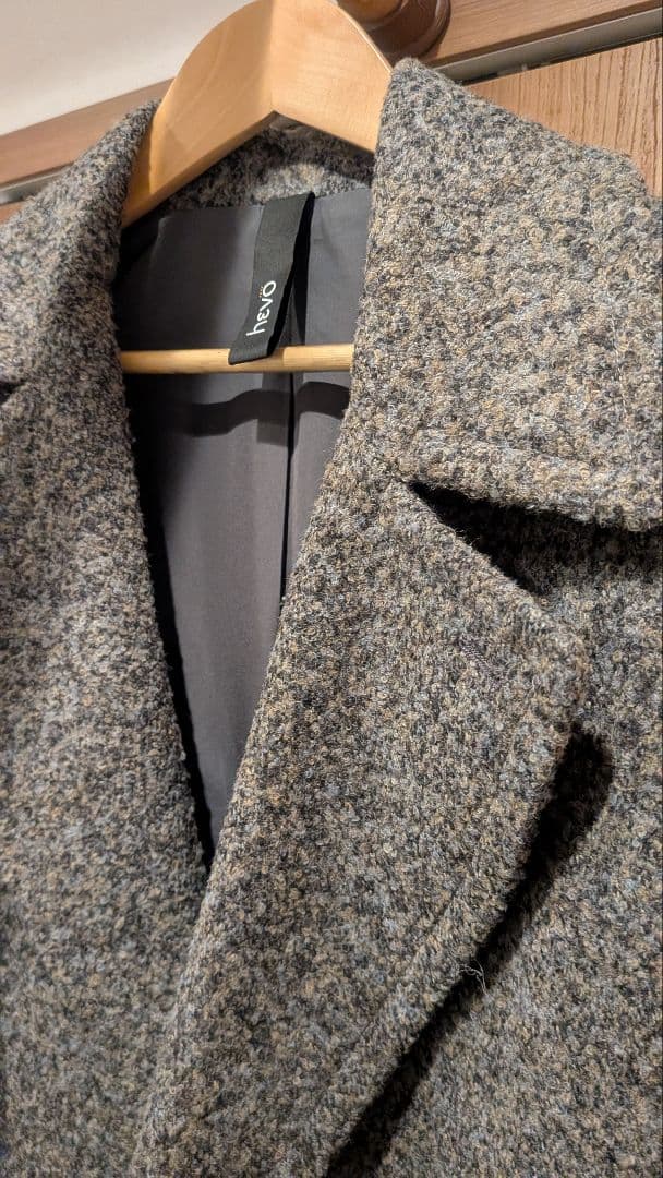 Hevo イーヴォ BRINDISI ダブルブレストコート チェスターコート