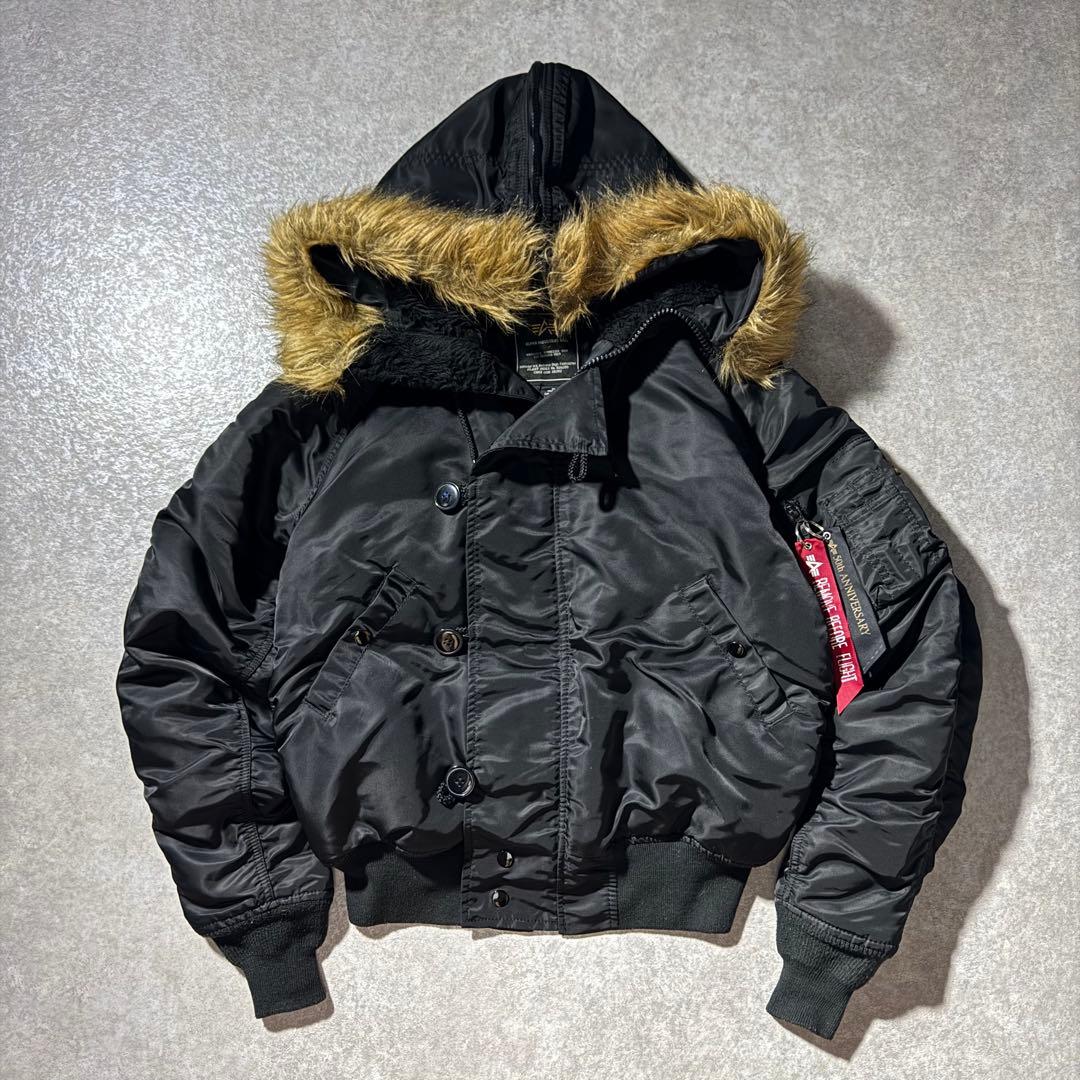 ジャケット・アウター alpha type N-2B flight jacket black