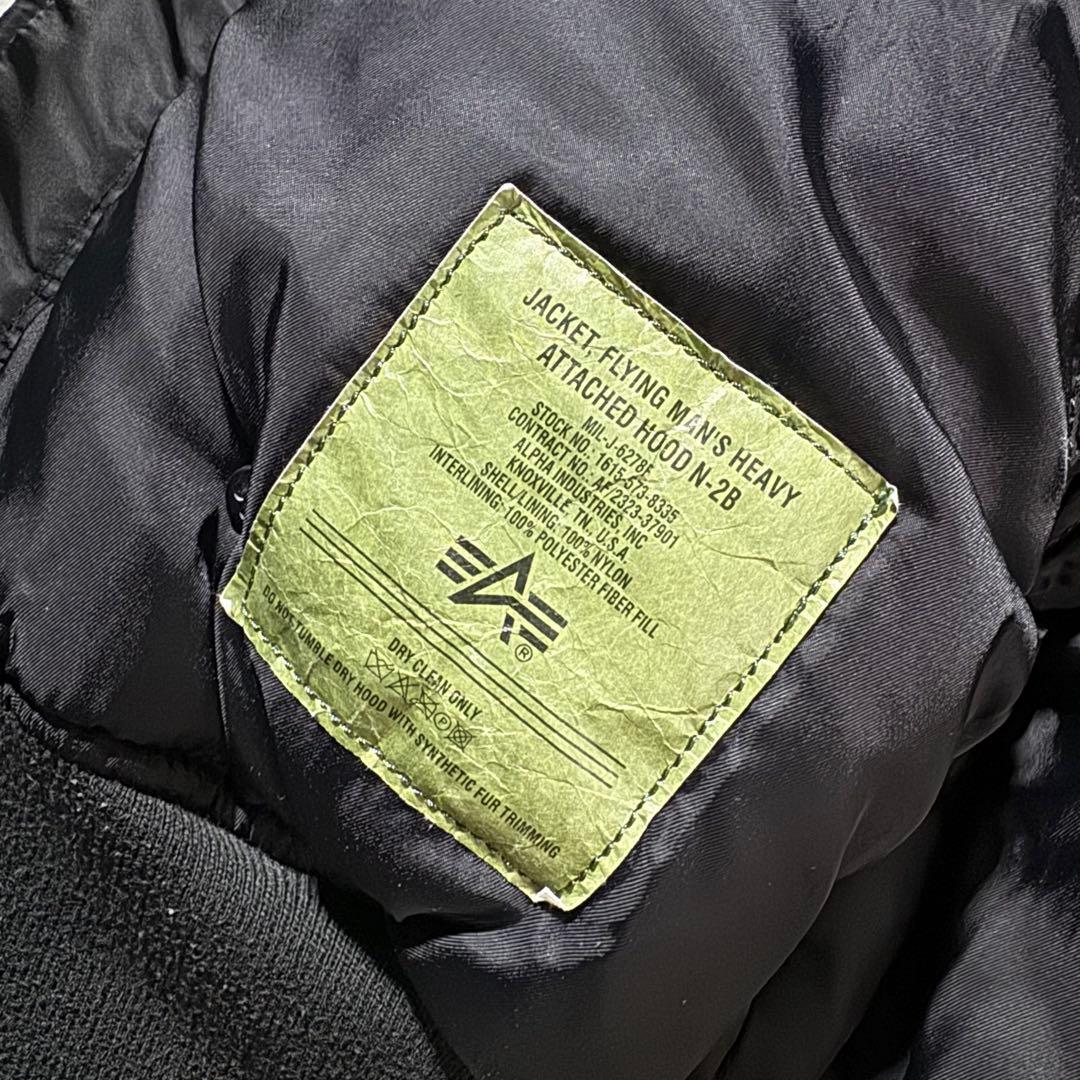 ジャケット・アウター alpha type N-2B flight jacket black