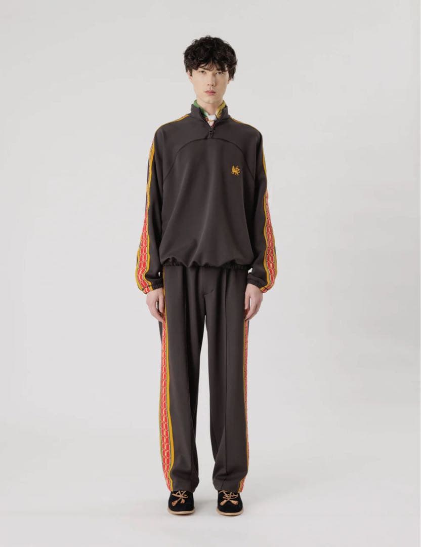 トップス Sasquatchfabrix LACE TAPE MOCKNECK TOP