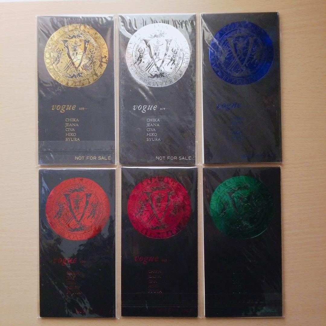 VOGUE 東名阪2DAYS TOUR 配布CD 6枚（バラ売り可）