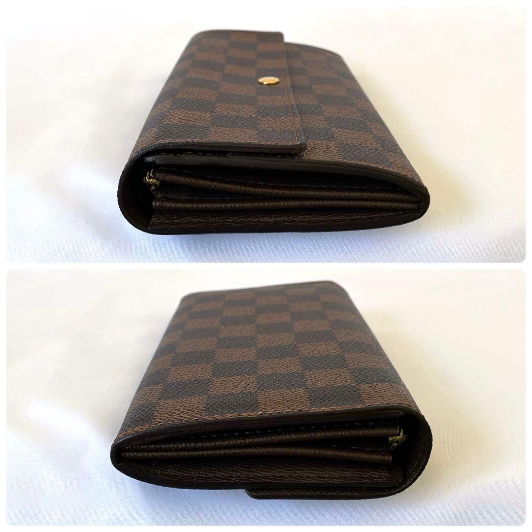 【美品・人気モデル・箱付】Louis Vuitton ダミエ サラ 長財布✨