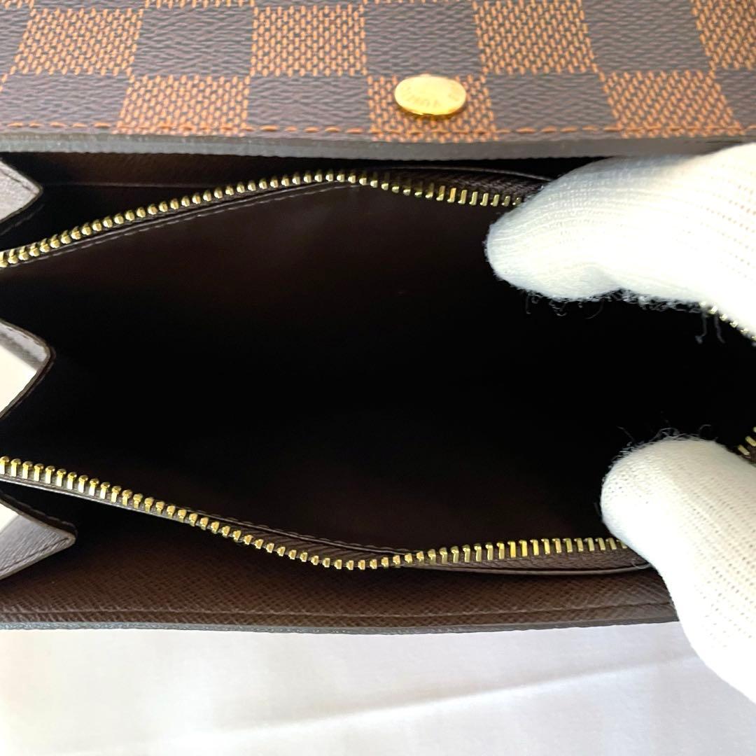 【美品・人気モデル・箱付】Louis Vuitton ダミエ サラ 長財布✨