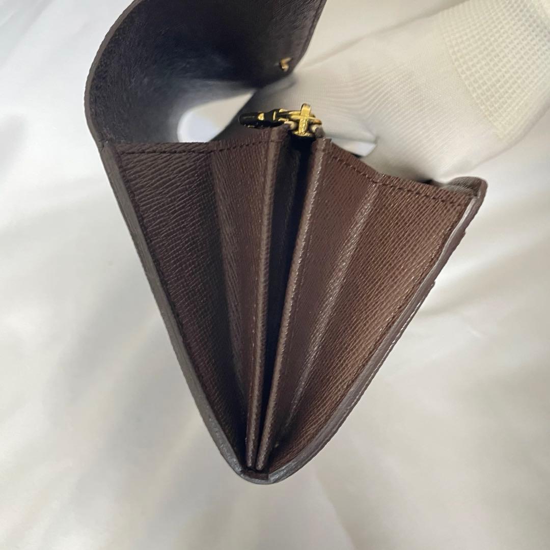 【美品・人気モデル・箱付】Louis Vuitton ダミエ サラ 長財布✨