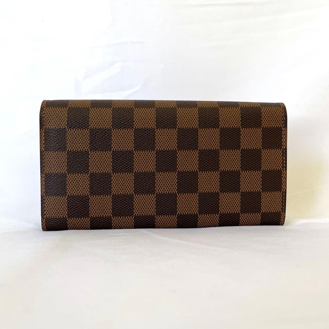 【美品・人気モデル・箱付】Louis Vuitton ダミエ サラ 長財布✨