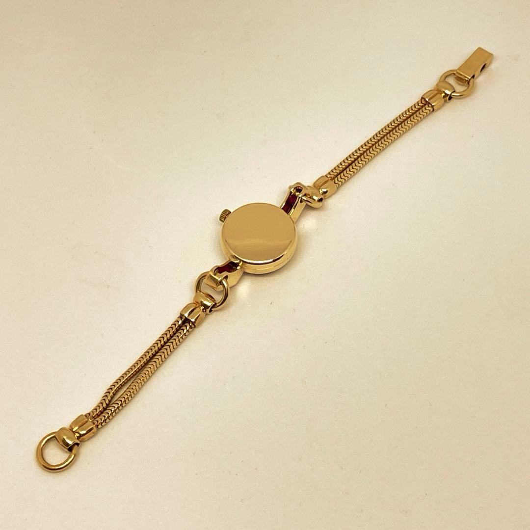 14k 金無垢　ルビー　ダイアモンド　アナログ腕時計 ビンテージ　Tiffany