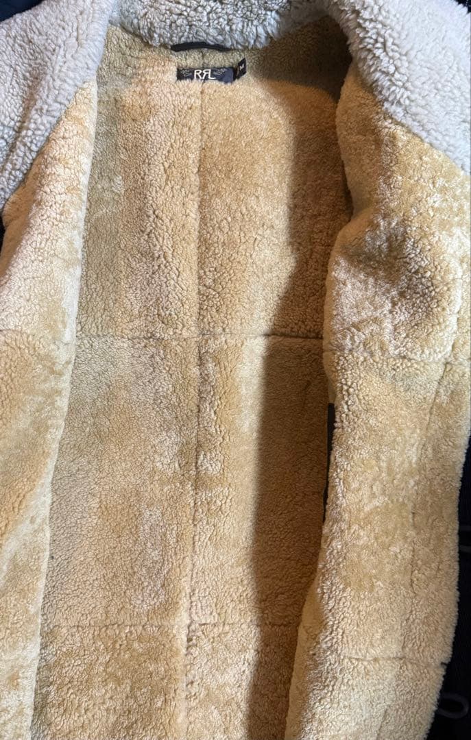 RRL ダブルアールエル ムートンカラーコーデュロイコートM