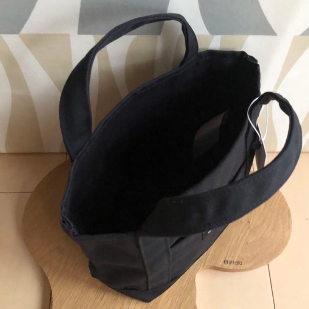 新品 marimekko MINI PERUSKASSI トートバッグ ブラック