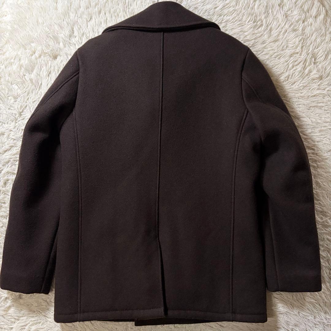 極美品■schott ピーコート AT740 ブラウン USA製 40