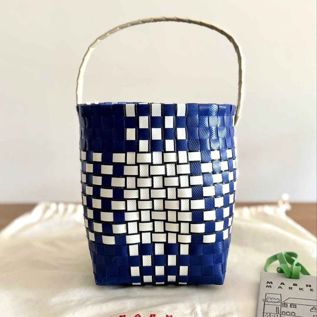 MARNI マルニ　ワンハンドル バスケットバック　かごバック