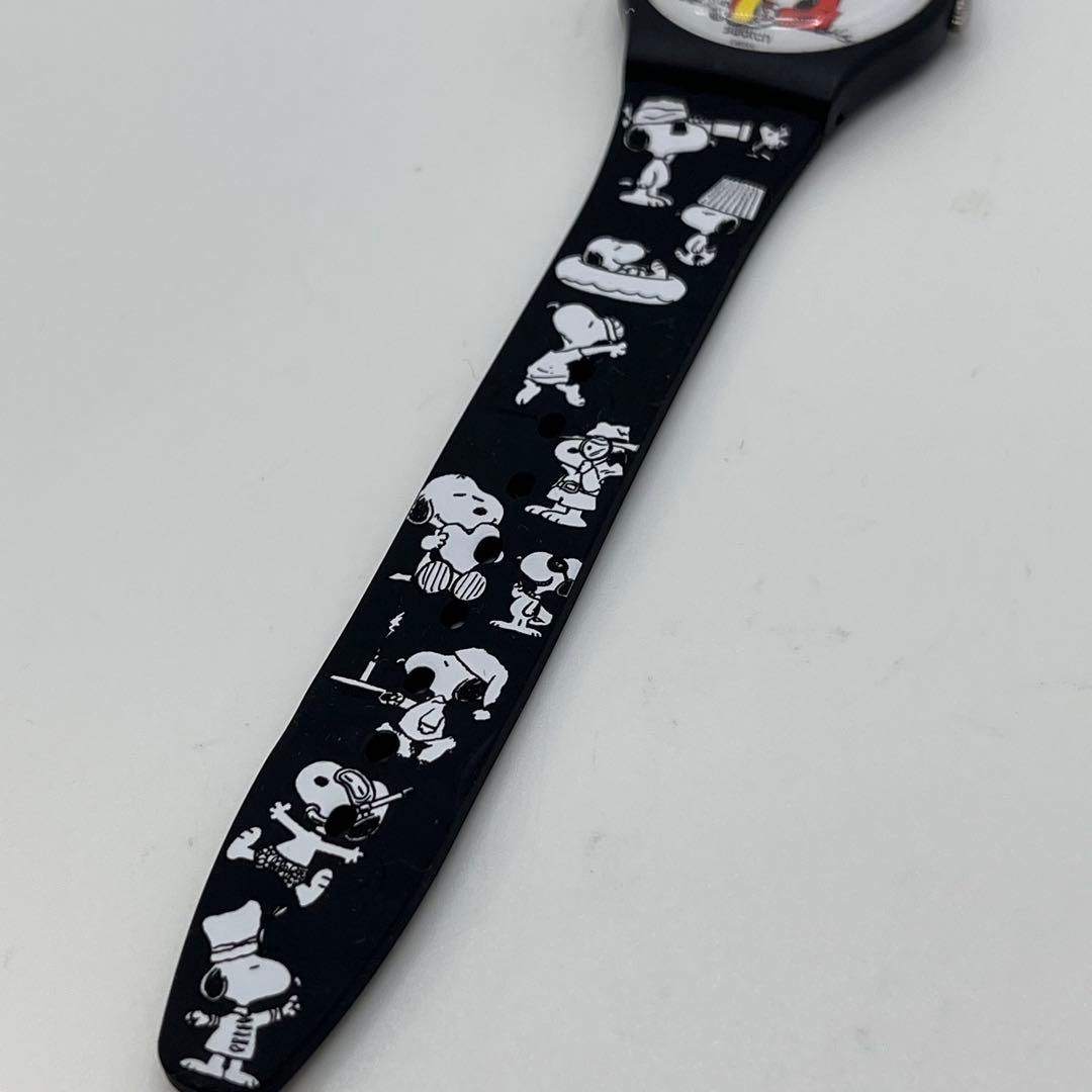 【希少】PEANUTS スヌーピー swatch 腕時計　アナログ時計　コラボ