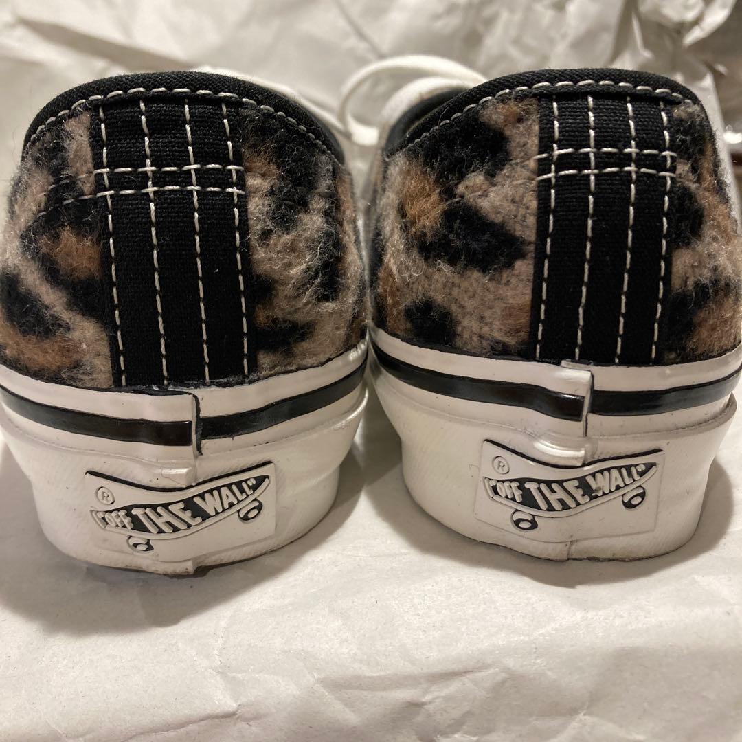 VANS プレミアム　オーセンティックラックスヘアリーレオパード 23.5cm