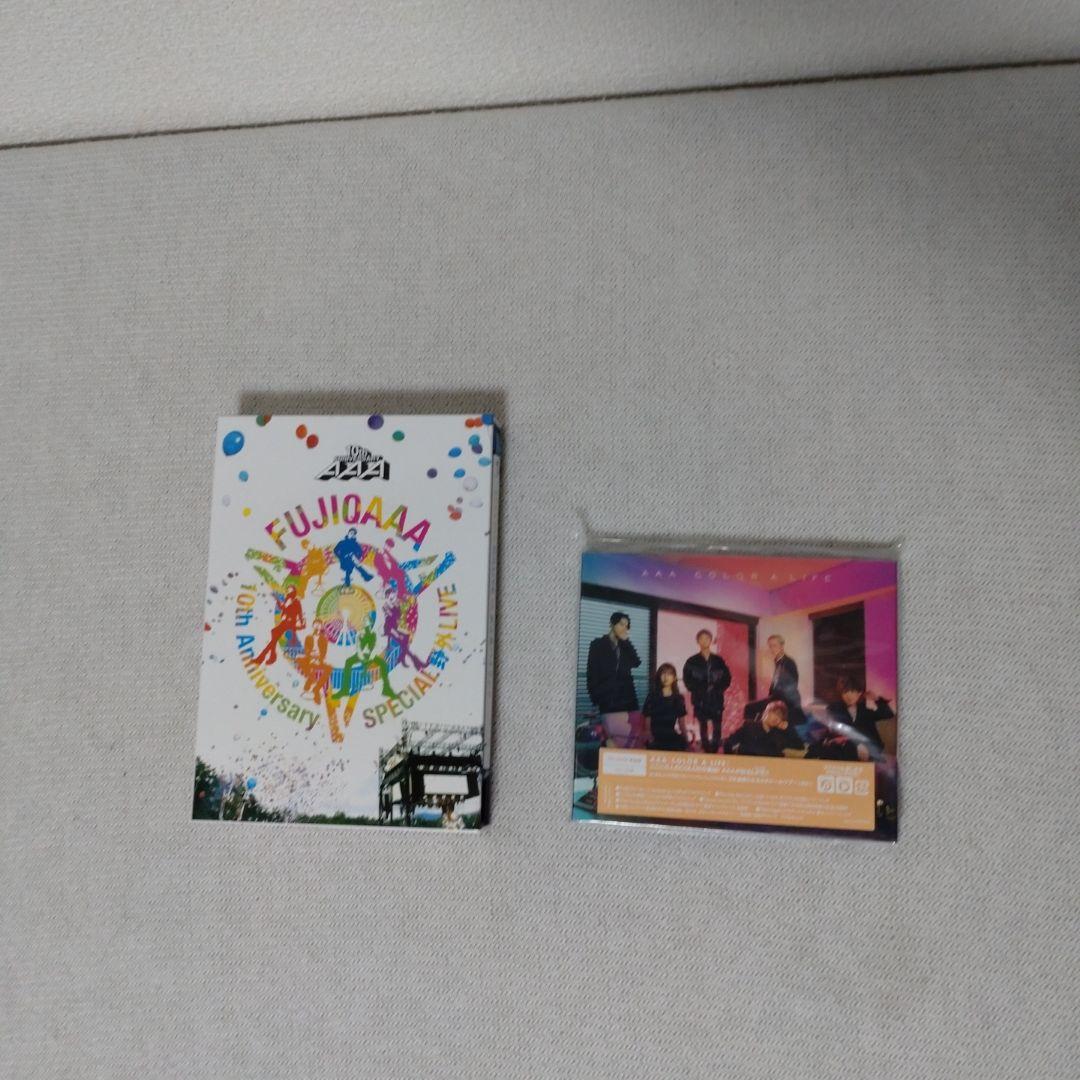 AAA 10th ブルーレイ、COLOR A LIFE CD、DVD