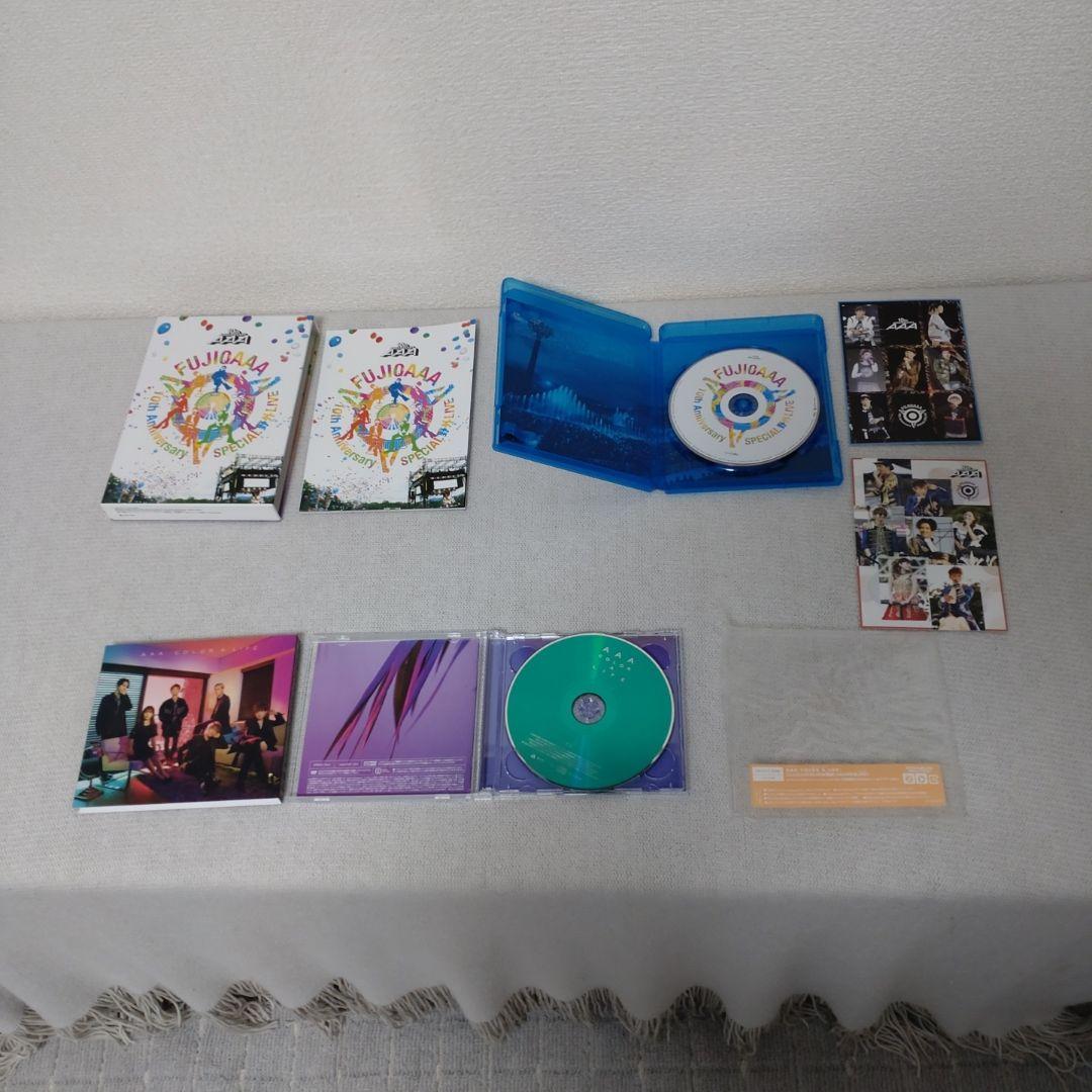 AAA 10th ブルーレイ、COLOR A LIFE CD、DVD