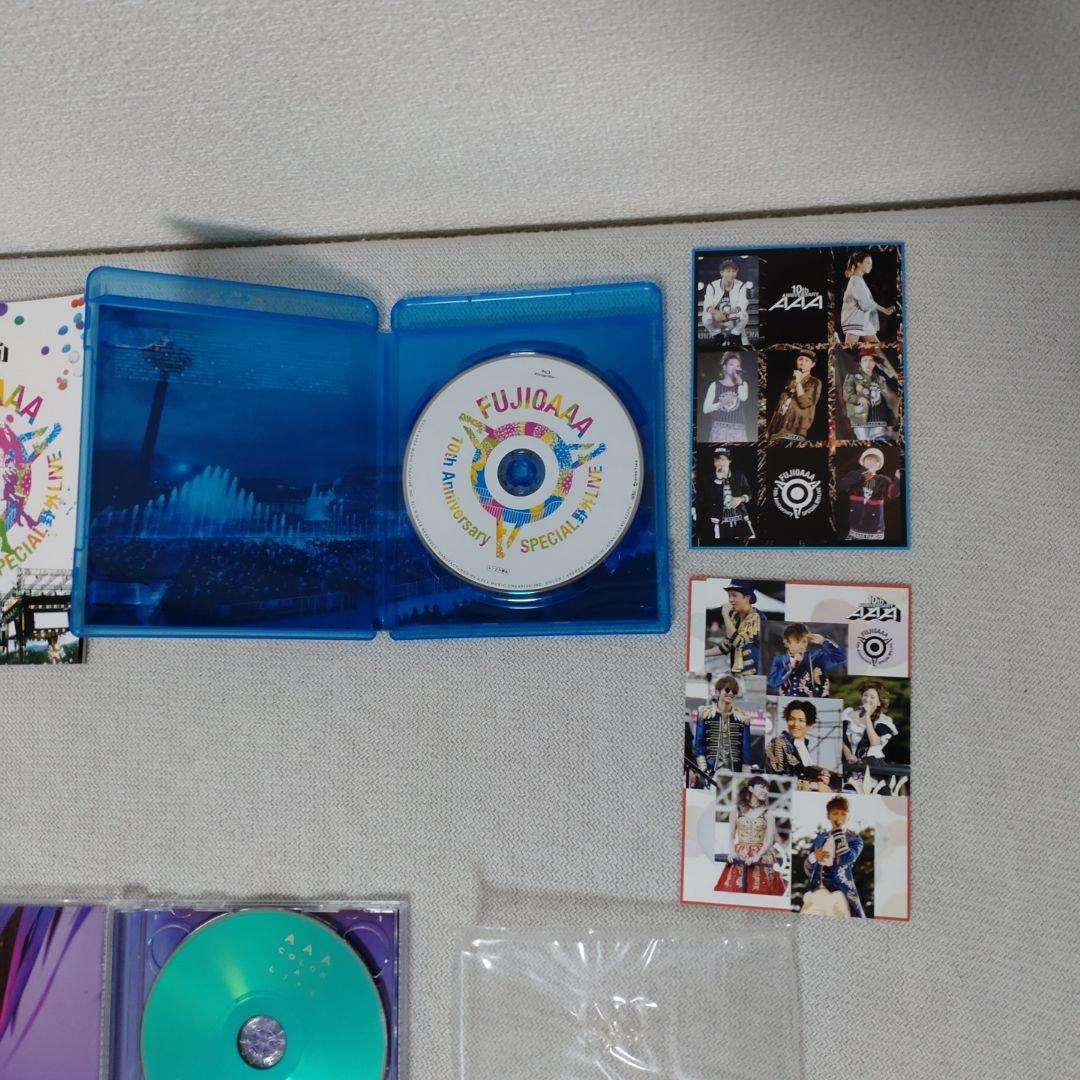 AAA 10th ブルーレイ、COLOR A LIFE CD、DVD