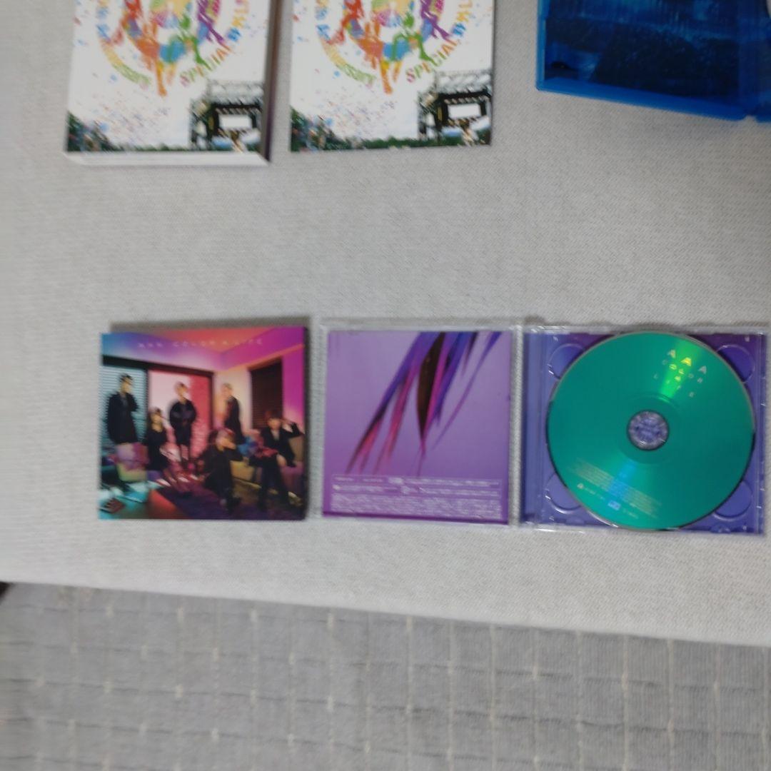 AAA 10th ブルーレイ、COLOR A LIFE CD、DVD