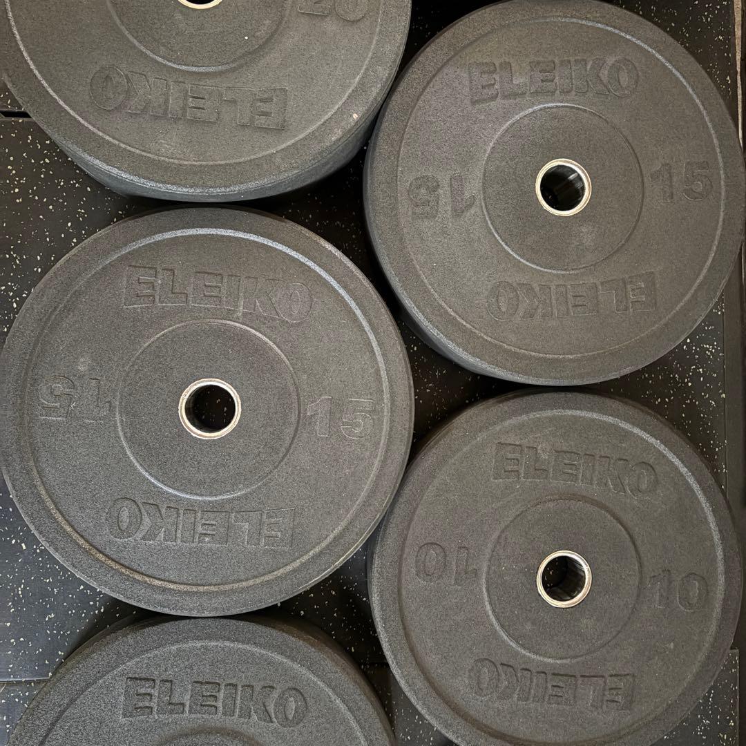 エレイコ　ELEIKO XFバンパープレート　100kgセット