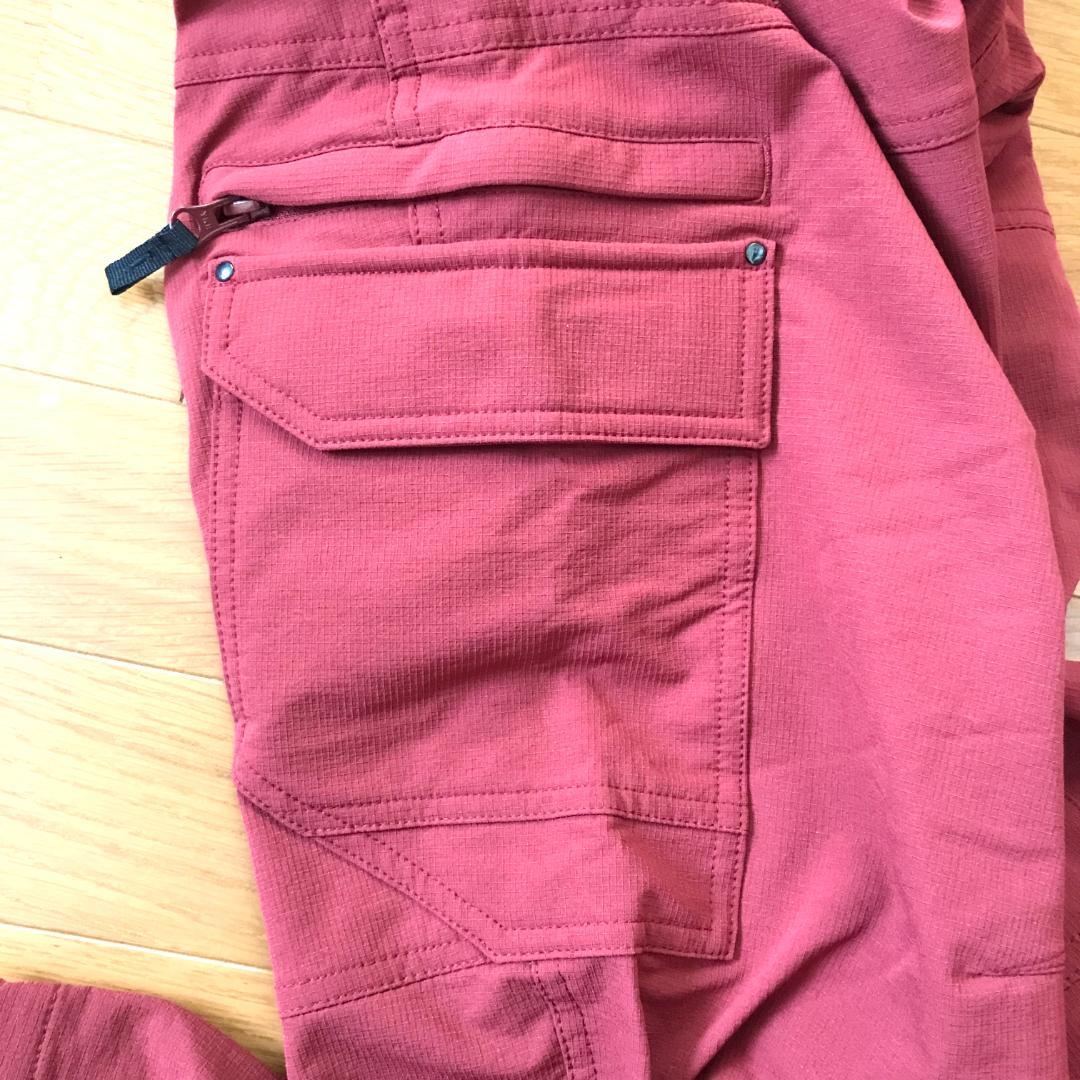 シマノ　ゼフォー　フィッシング　ウォームパンツ　ガーネット　裏起毛　LLサイズ