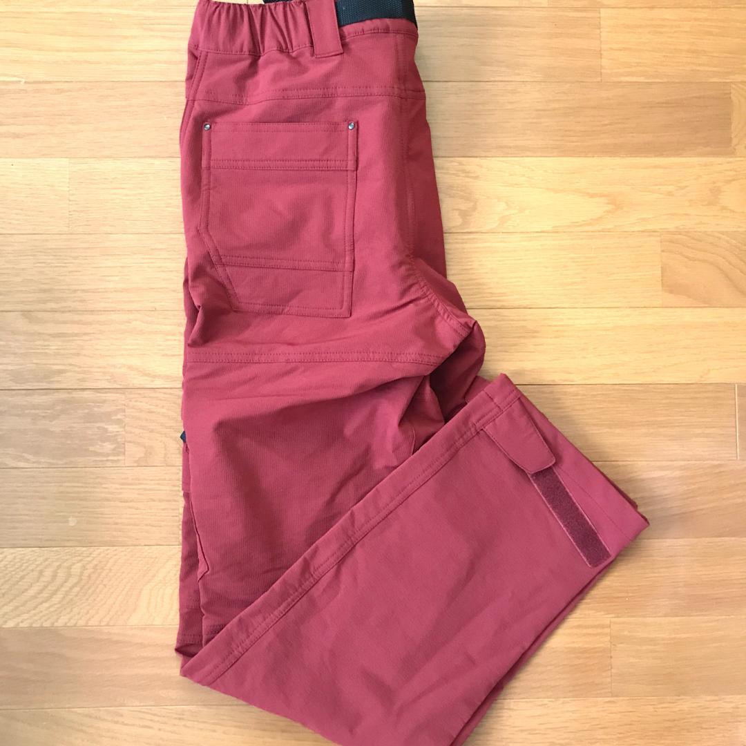 シマノ　ゼフォー　フィッシング　ウォームパンツ　ガーネット　裏起毛　LLサイズ