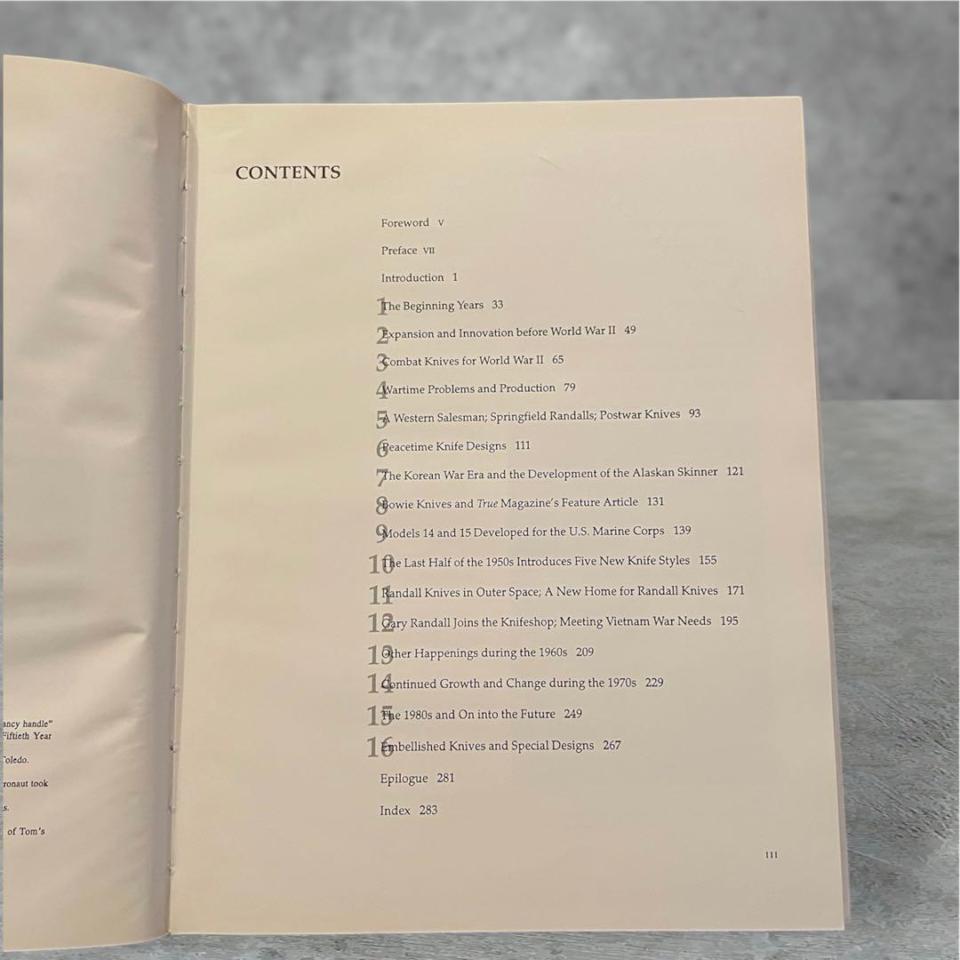 『激レア』ナイフ本　RANDALL MADE KNIVES