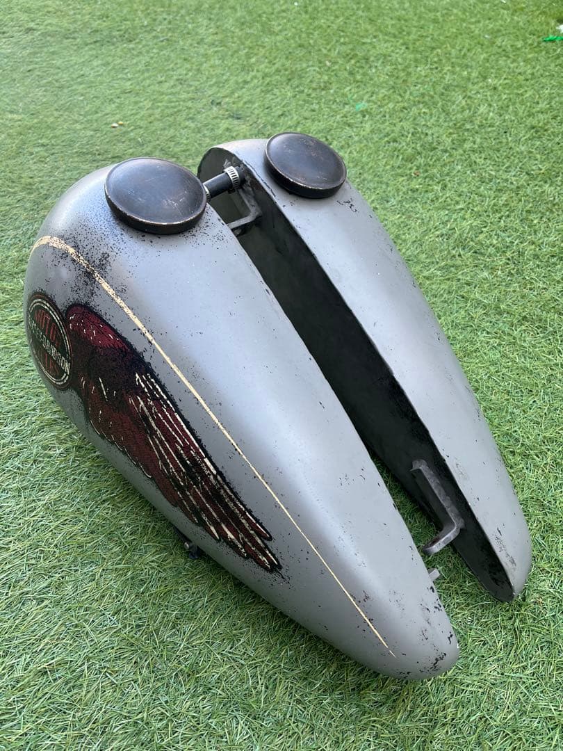 ハーレー ダビッドソン ワンオフ 分割タンク